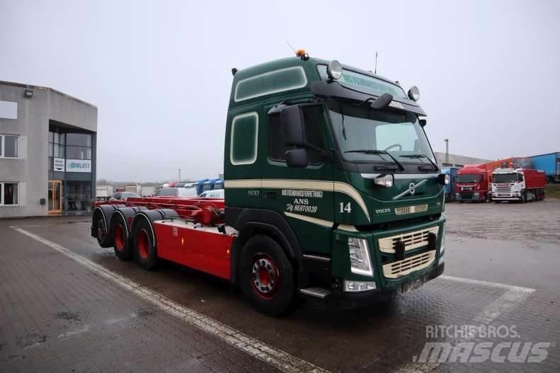 Volvo FM 500 EURO 6 Savivarčiai su kabeliniu keltuvu