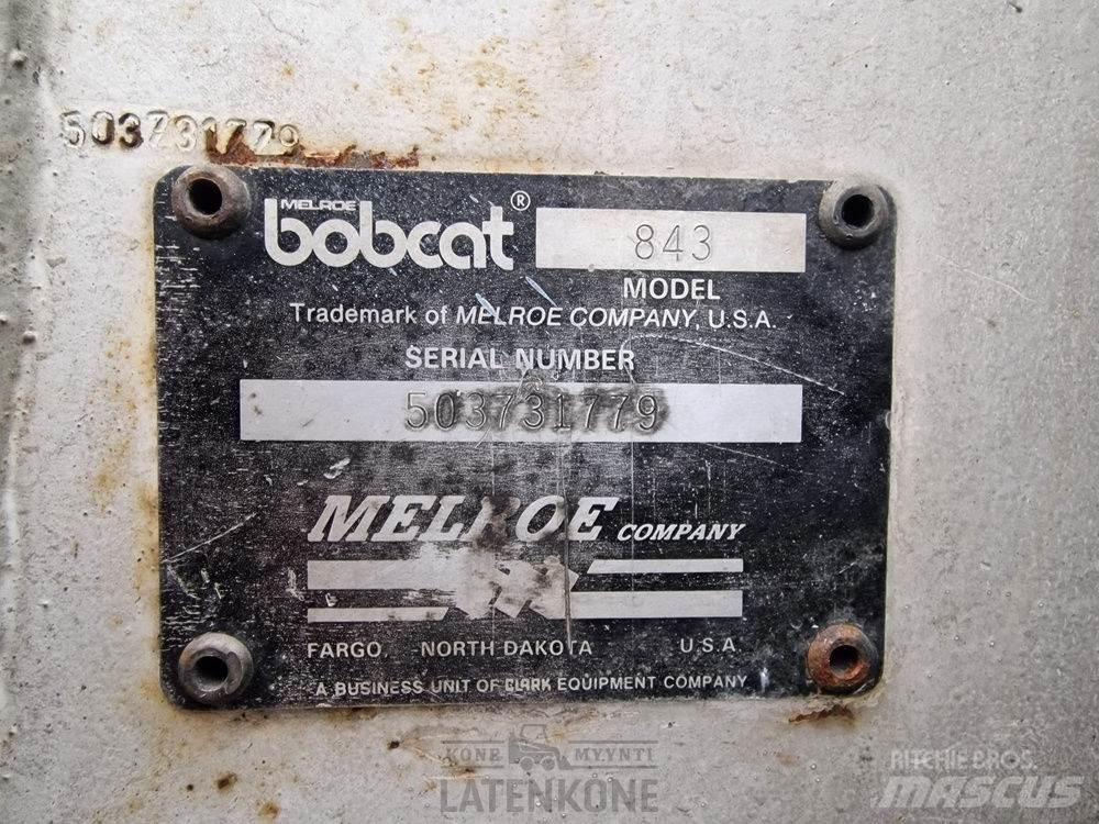 Bobcat 843 Krautuvai su šoniniu pasukimu