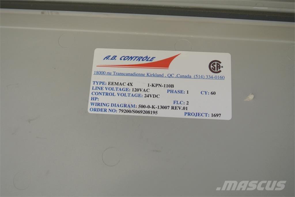  A.B. CONTROLE EEMAC 4X Statyba - Kita