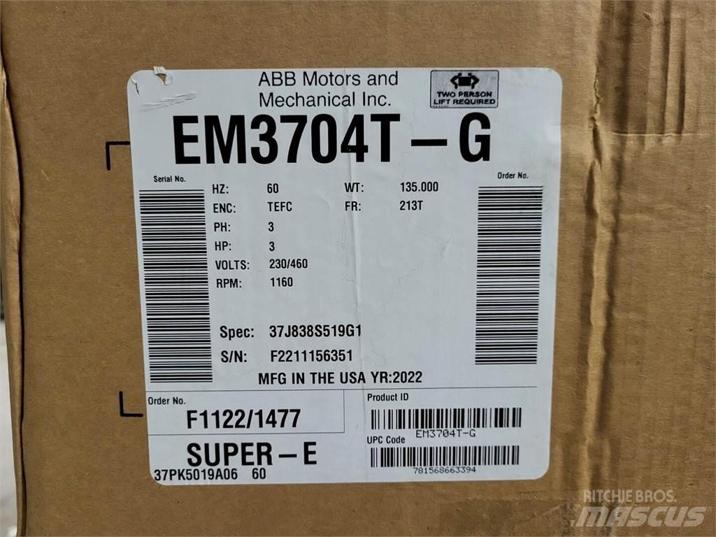 ABB MOTORS EM3704T-G Pramoniniai varikliai