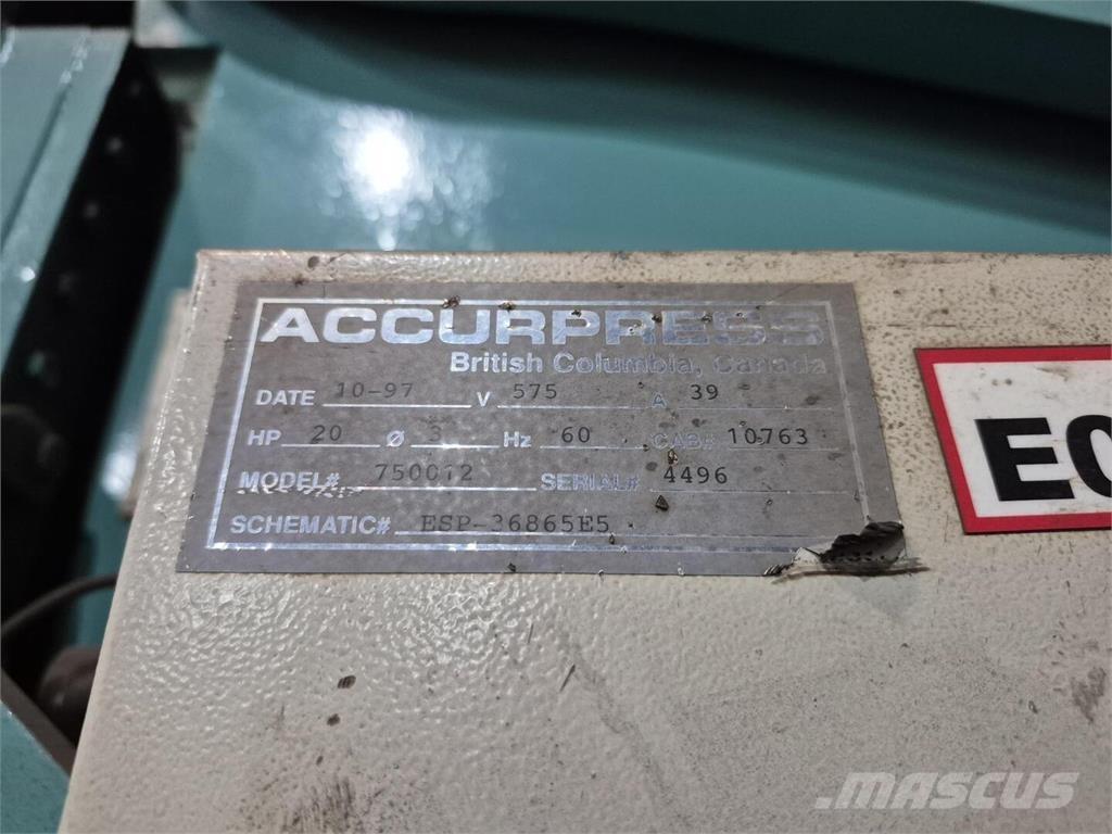  ACCURPRESS 750012 Statyba - Kita