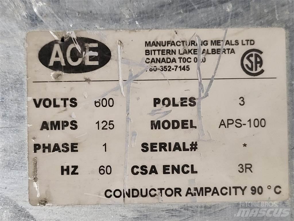 Ace APS-100 Statyba - Kita