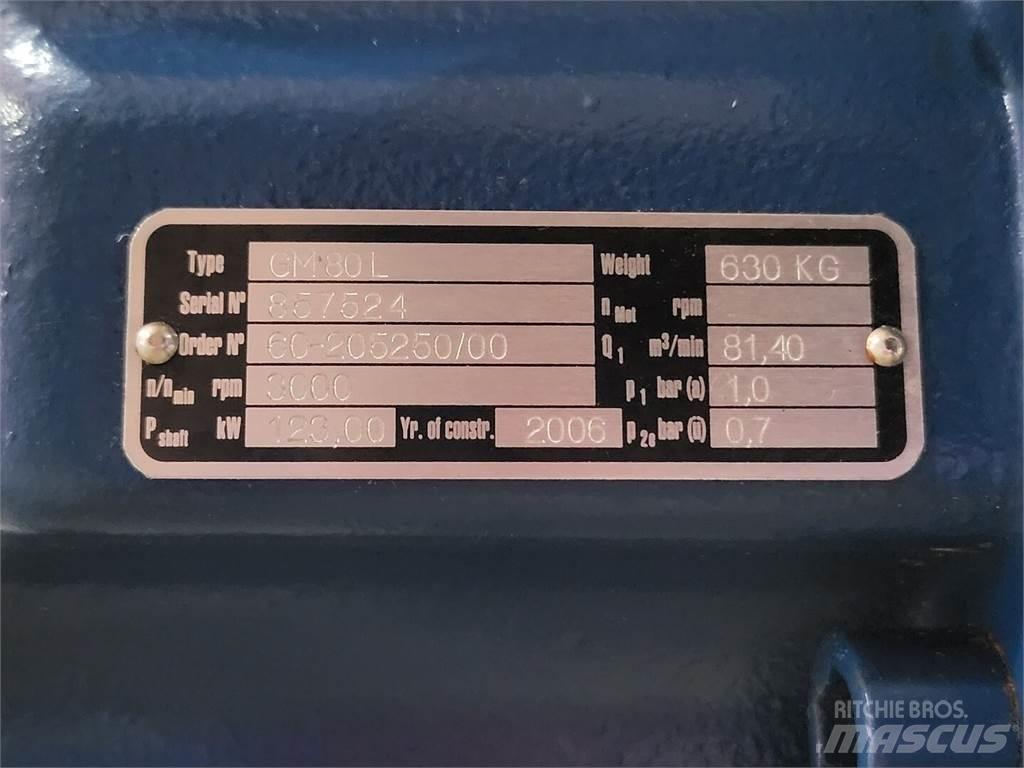 Aerzen GM80L Kiti naudoti statybos komponentai
