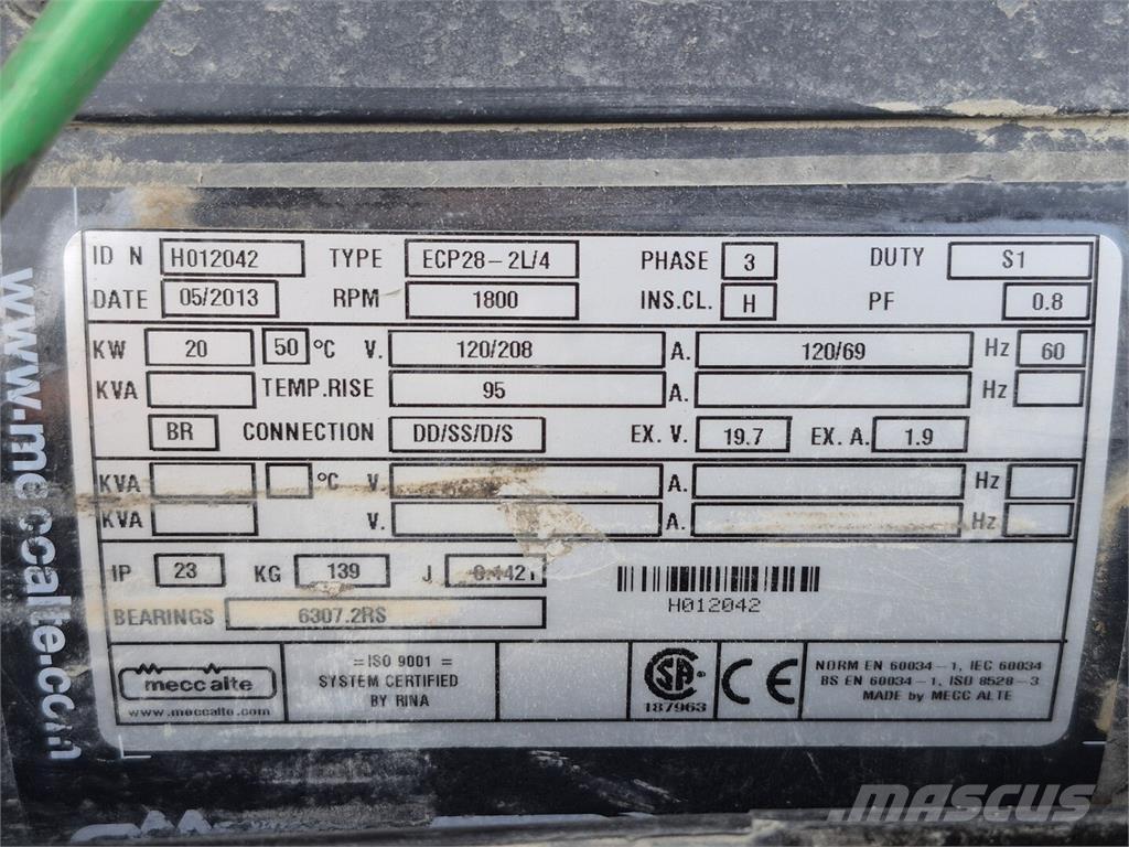 Allmand ELT20 Kiti naudoti statybos komponentai