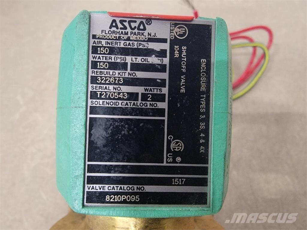 Asco 8210P095 Statyba - Kita