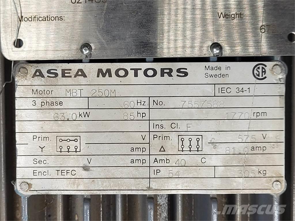Asea MBT 250M Pramoniniai varikliai