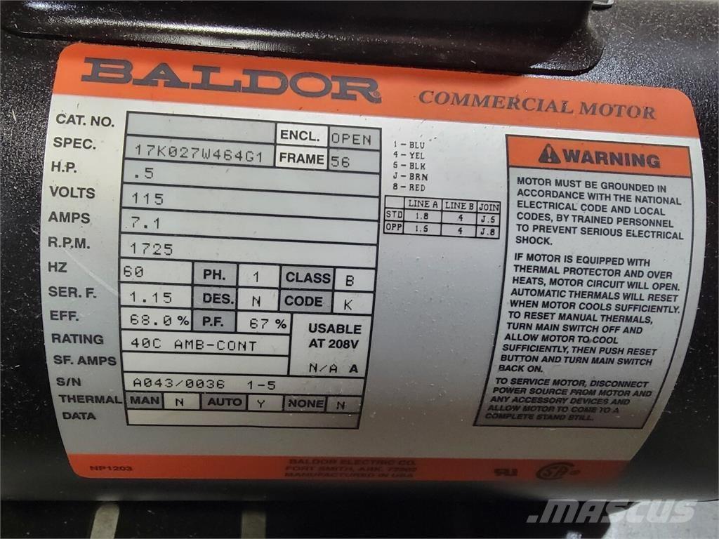 Baldor 17K027W464G1 Pramoniniai varikliai