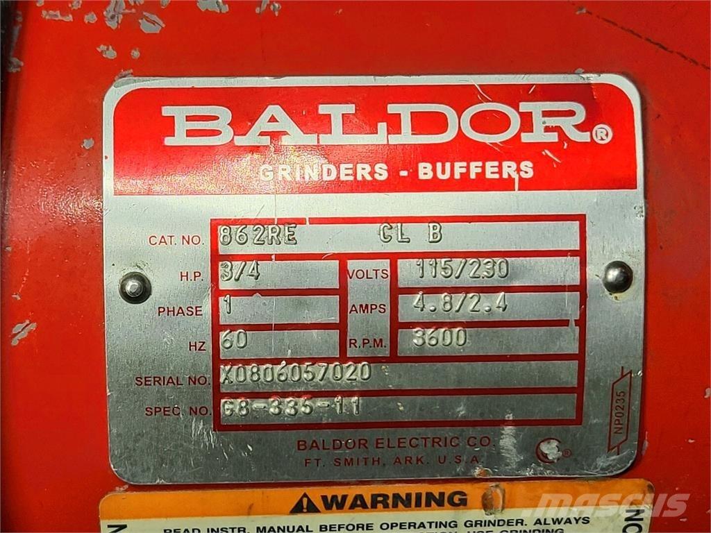 Baldor 862RE Statyba - Kita