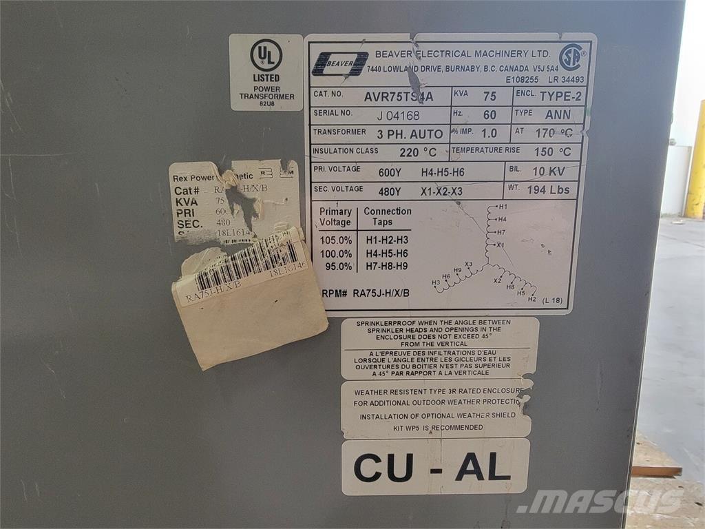  BEAVER AVR75TS4A Statyba - Kita