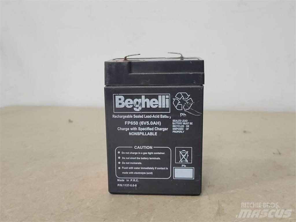 BEGHELLI FP650 Baterijos