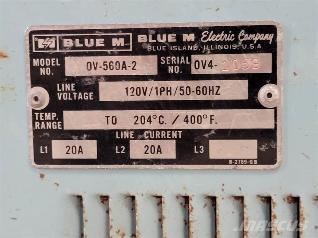 Blue M OV-560A-2 Statyba - Kita