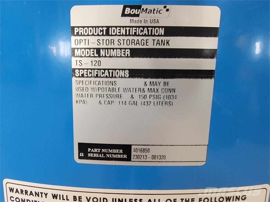  BOUMATIC TS-120 Statyba - Kita
