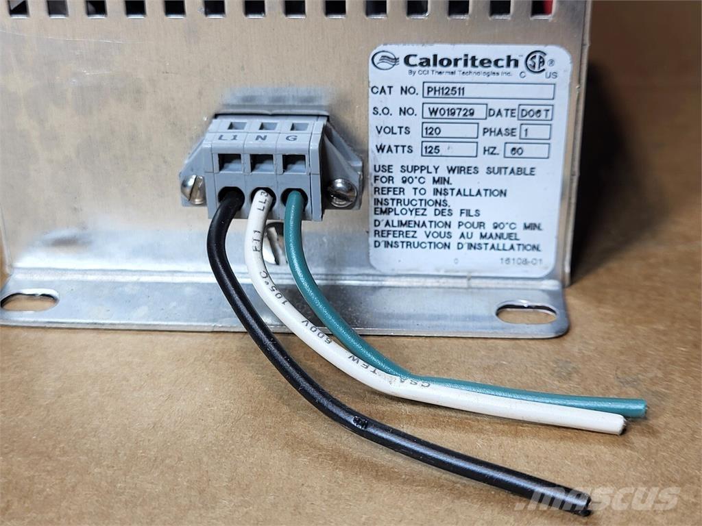  CALORITECH PH1251T1 Šildymo ir šaldymo įranga