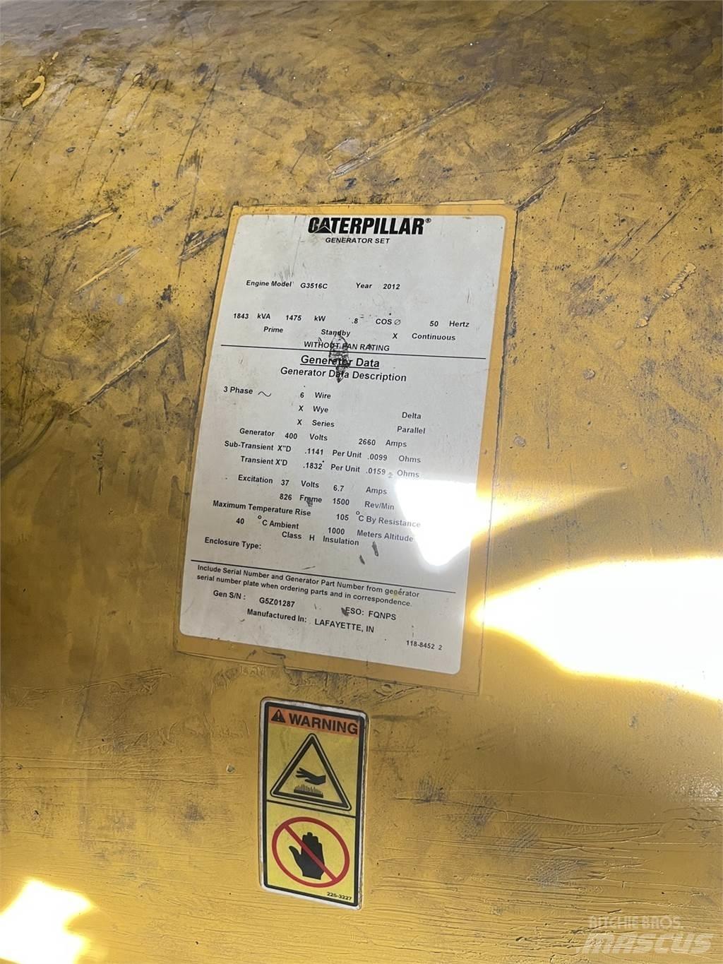 CAT SR4B-GD Dyzeliniai generatoriai