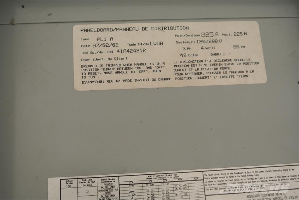  CUTLER-HAMMER PL1 A Statyba - Kita