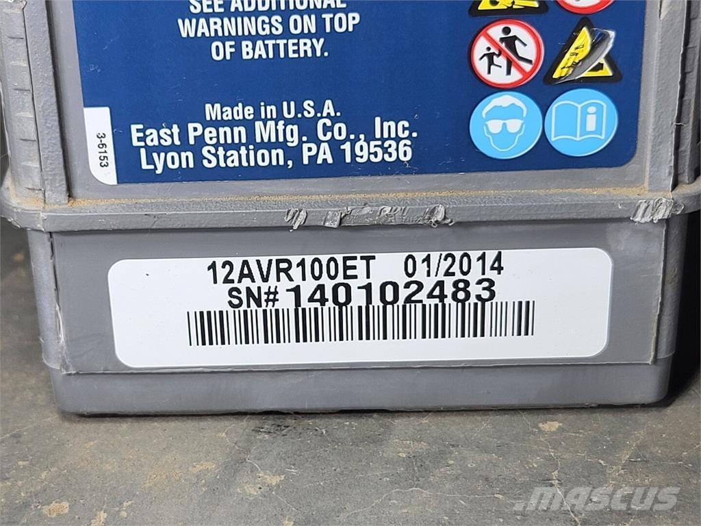  DEKA 12AVR100ET Baterijos