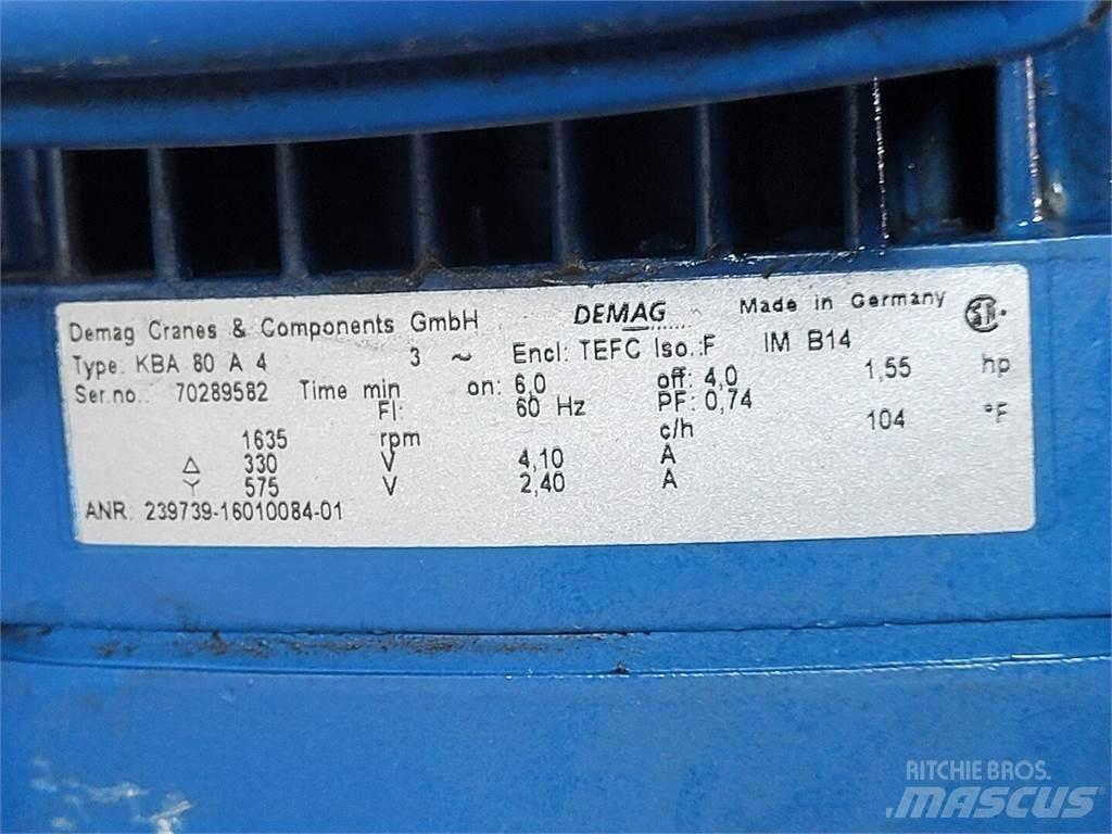 Demag KBA80A4 Pramoniniai varikliai