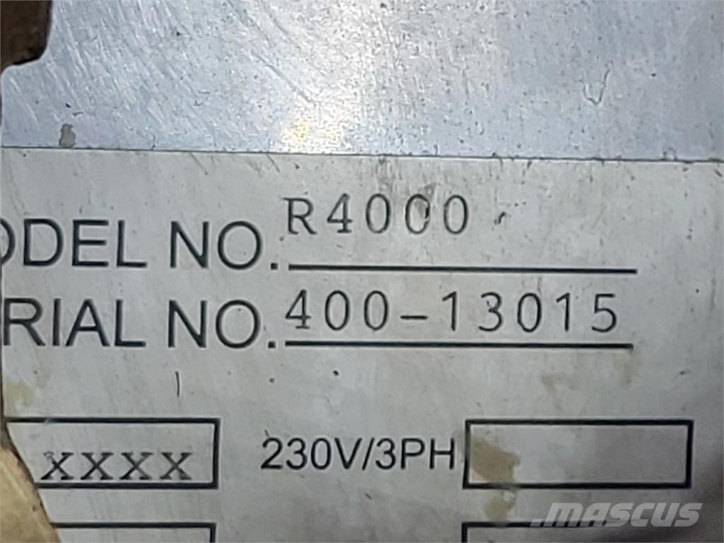  DYNAFLUX R4000 Šildymo ir šaldymo įranga