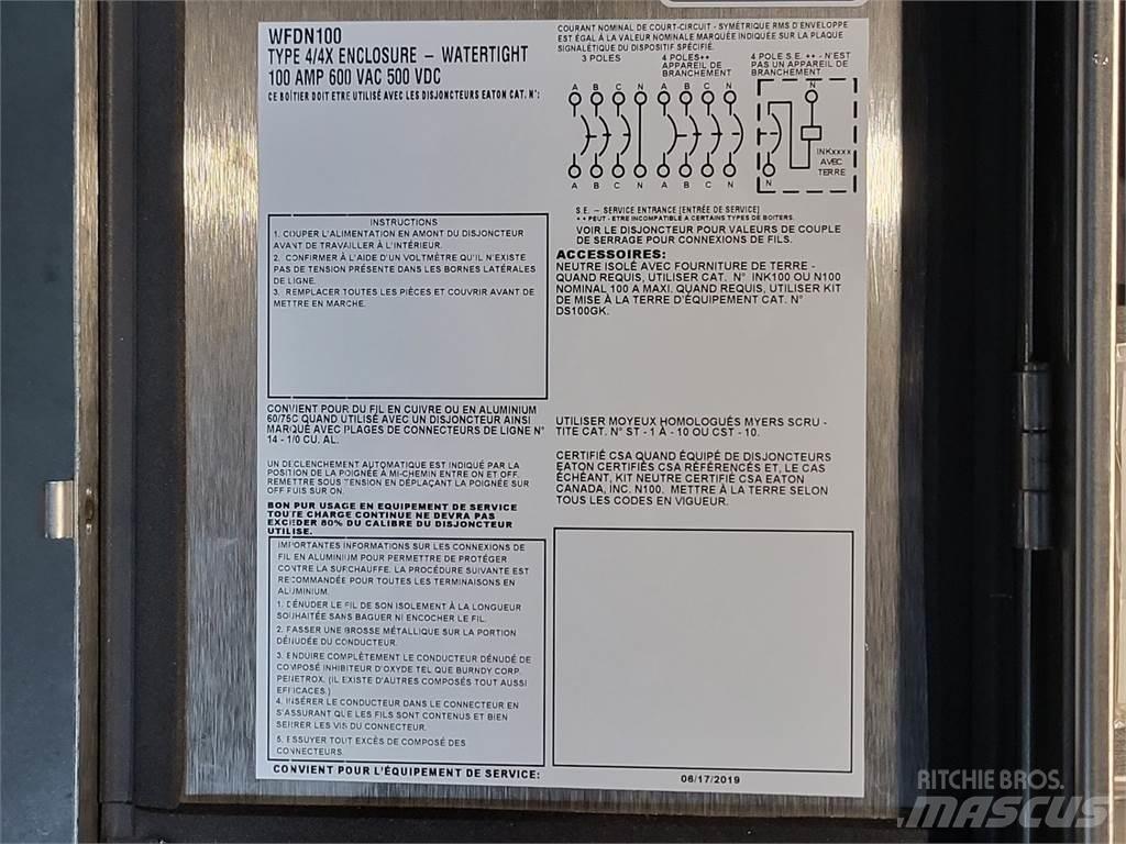 Eaton HFD3100S Statyba - Kita