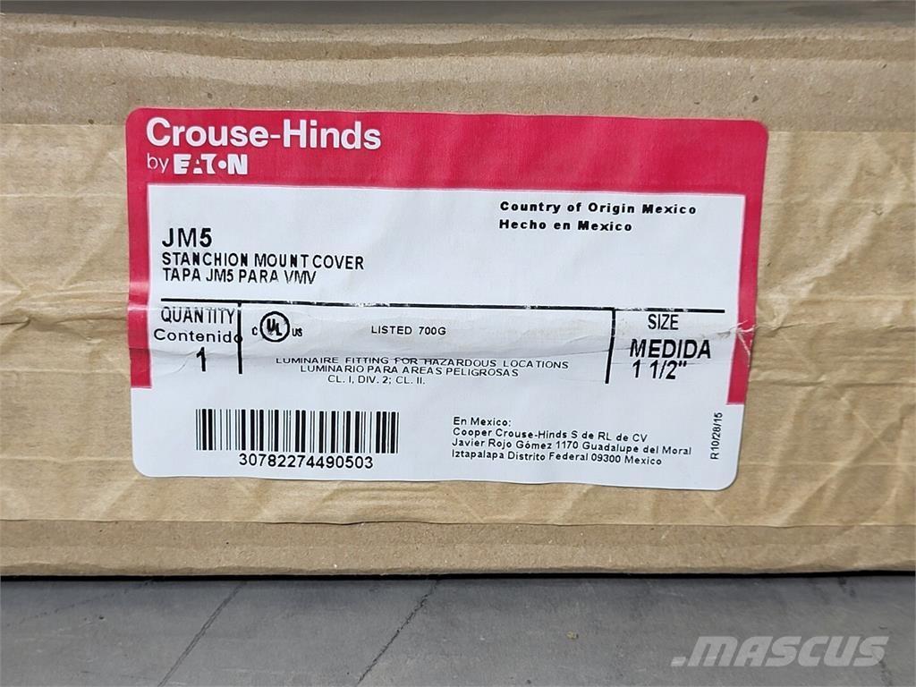 Eaton JM5 Kiti naudoti statybos komponentai