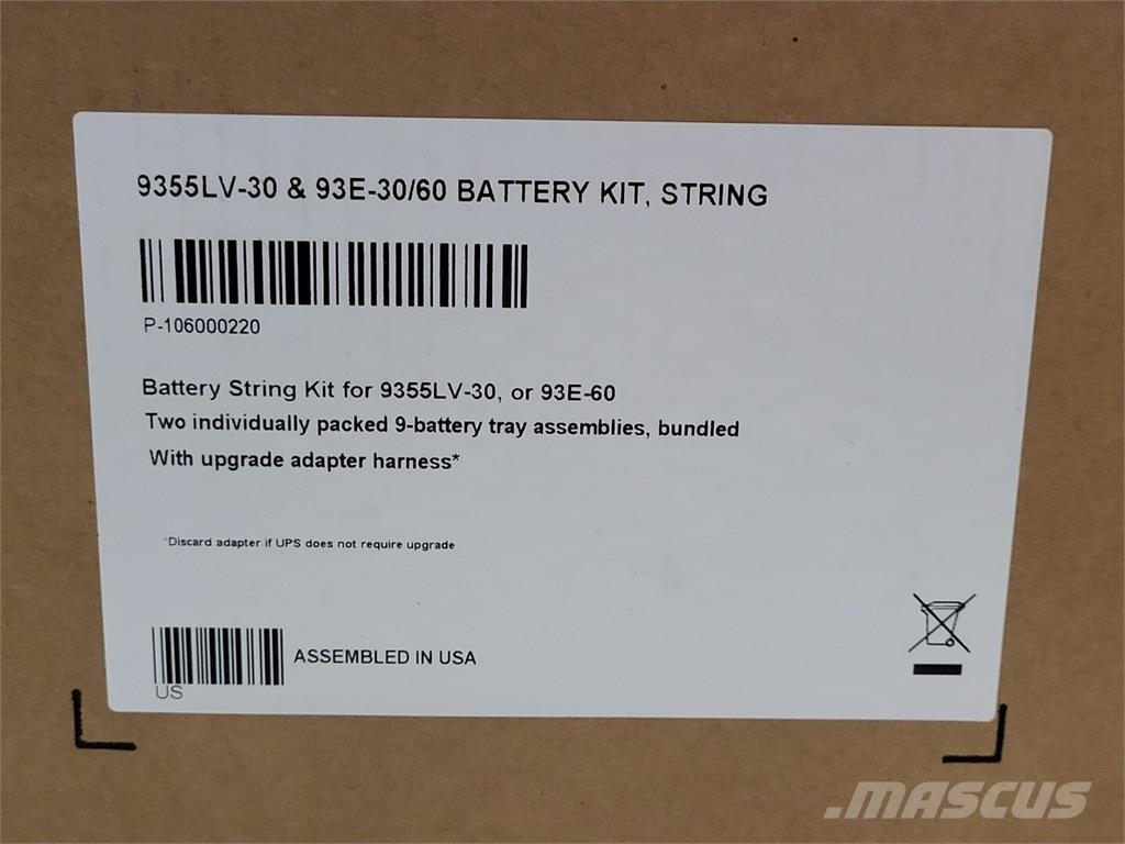 Eaton P-106000220 Baterijos