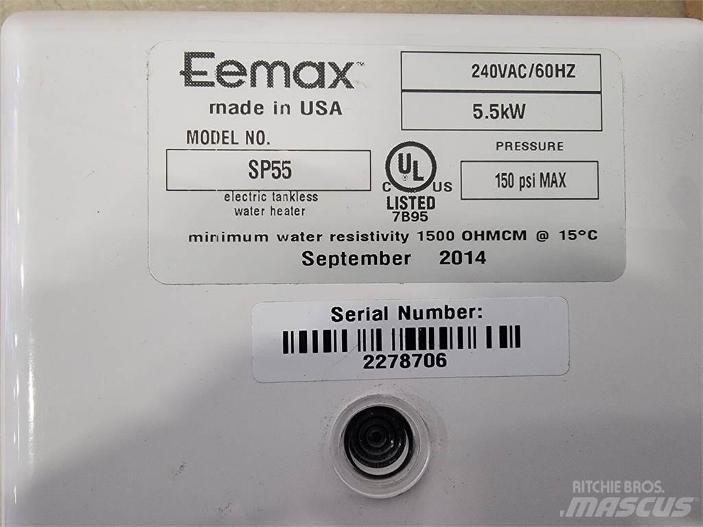  EEMAX SP55 Šildymo ir šaldymo įranga