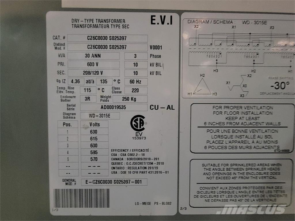 Evi CZ6C0030 S025397 Statyba - Kita