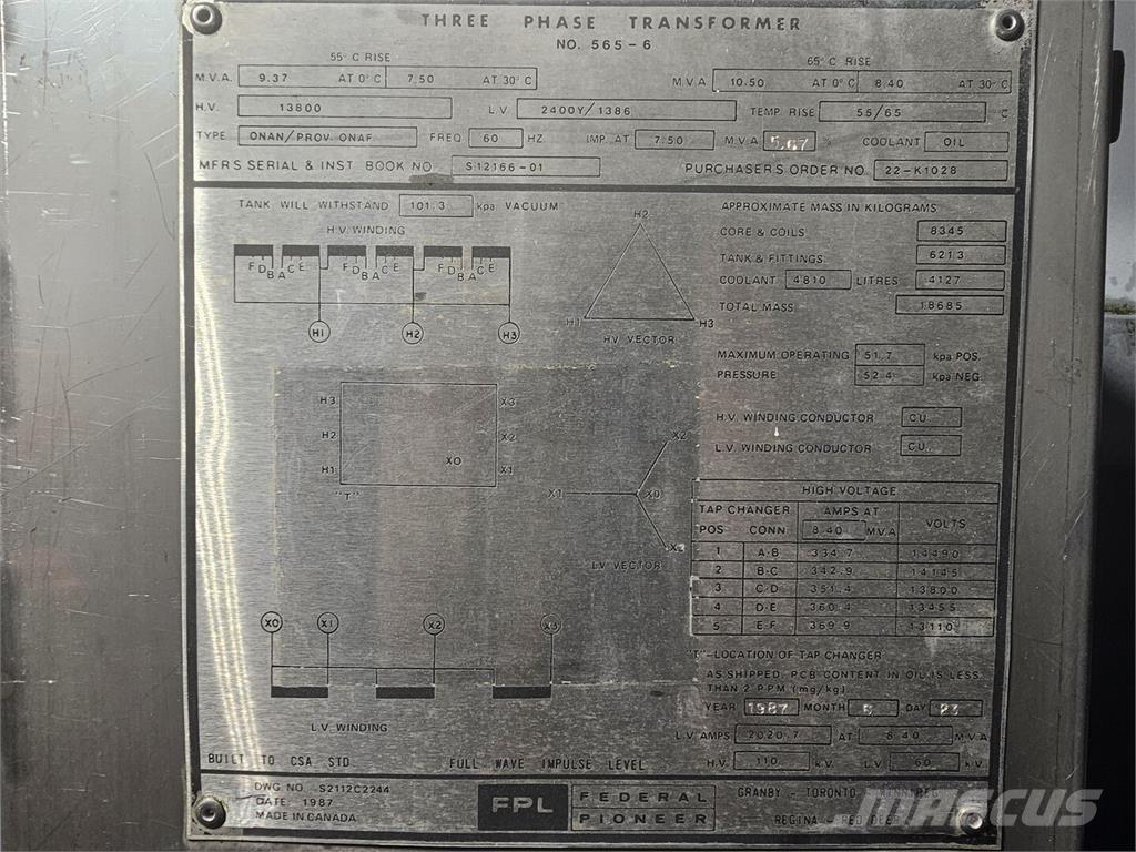  FEDERAL PIONEER Statyba - Kita