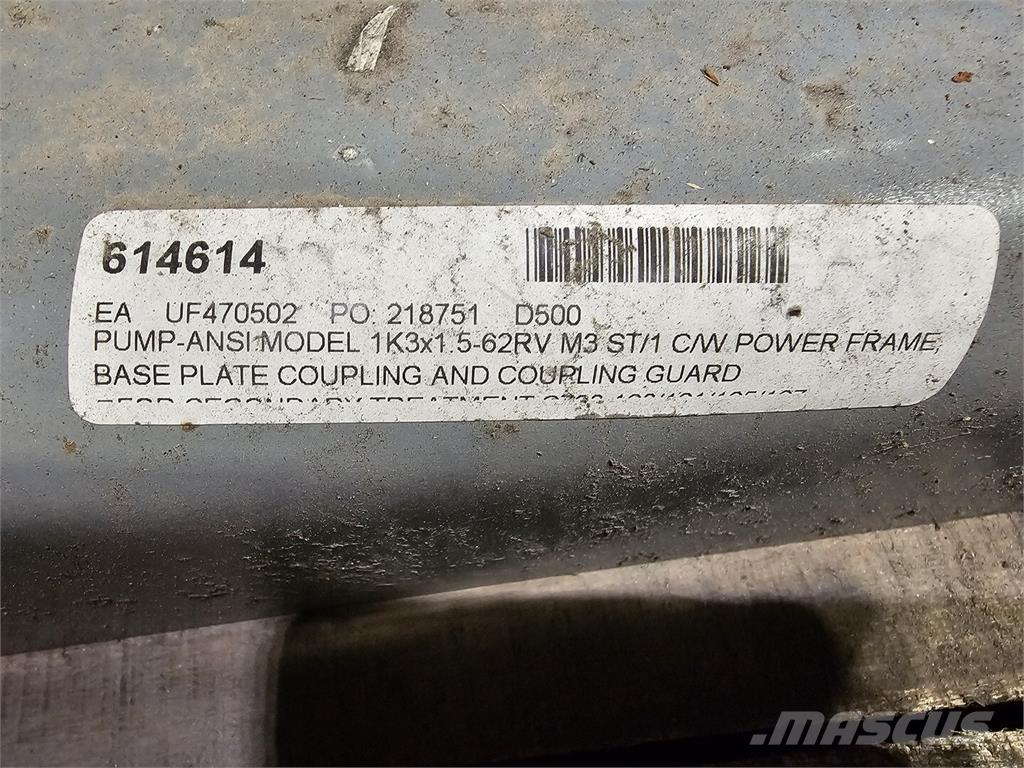  FLOWSERVE MK3 STD Vandens siurbliai