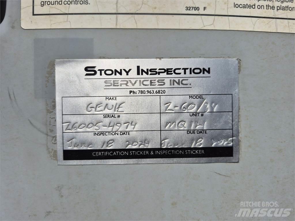Genie Z-60/34 Alkūniniai keltuvai