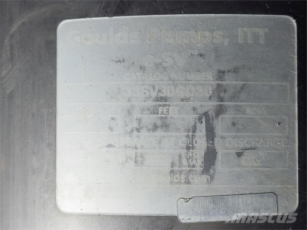  GOULDS 33SV30GD30 Vandens siurbliai