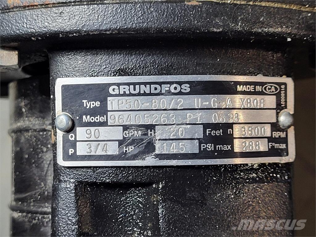Grundfos 96405263 Vandens siurbliai