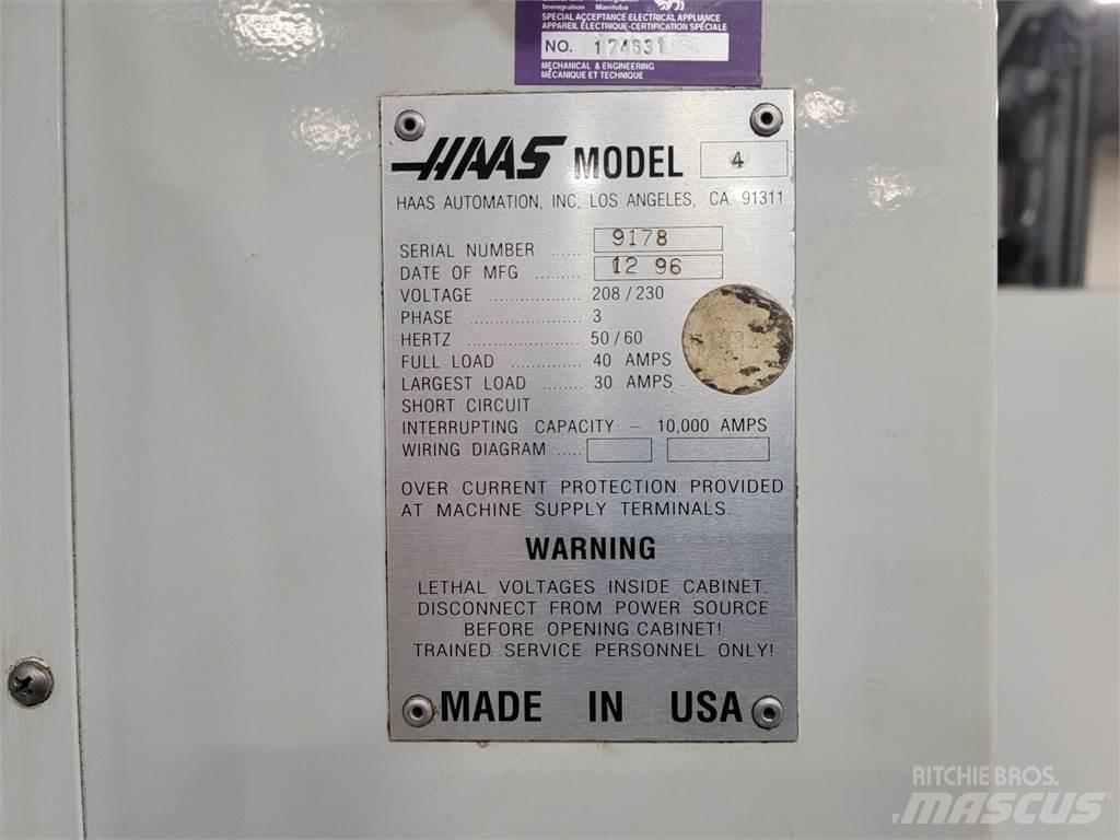 Haas VF-4 Statyba - Kita