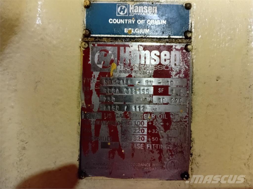 Hansen RDG21FFBN-10 Statyba - Kita