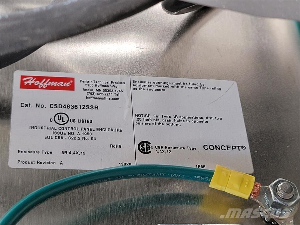 Hoffman CSD483612SSR Statyba - Kita