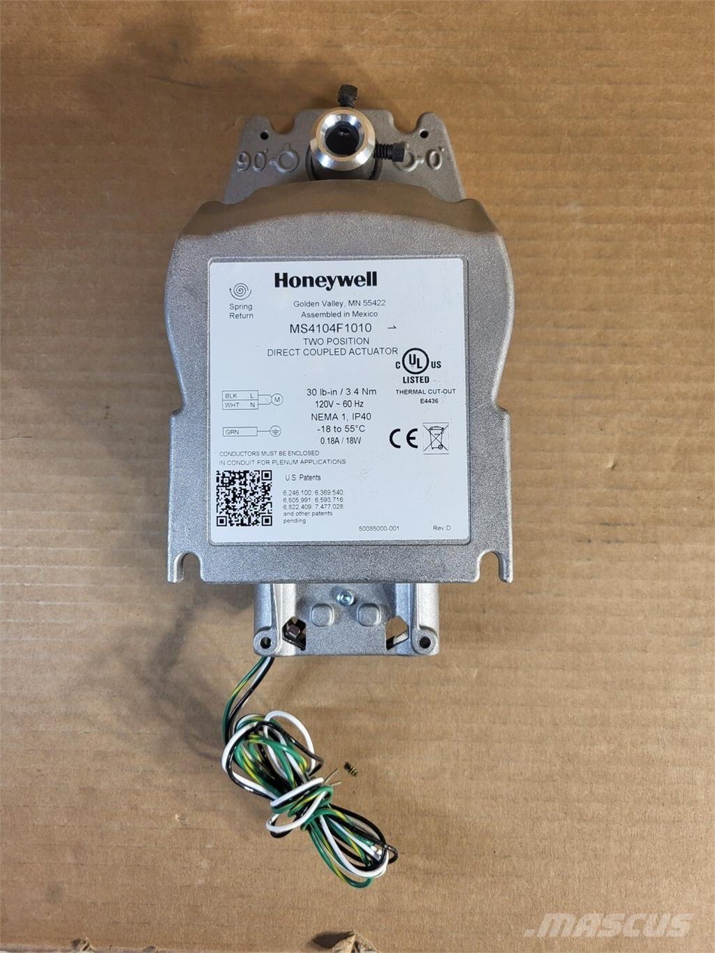  HONEYWELL MS4104F1010 Statyba - Kita