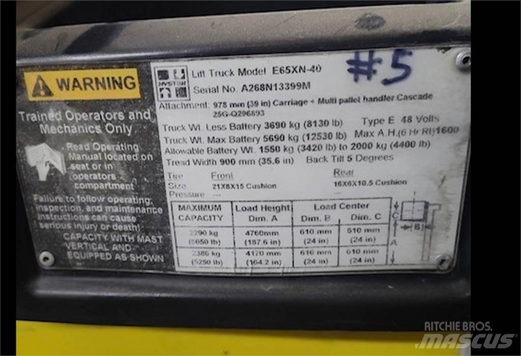 Hyster E65XN-40 Statyba - Kita