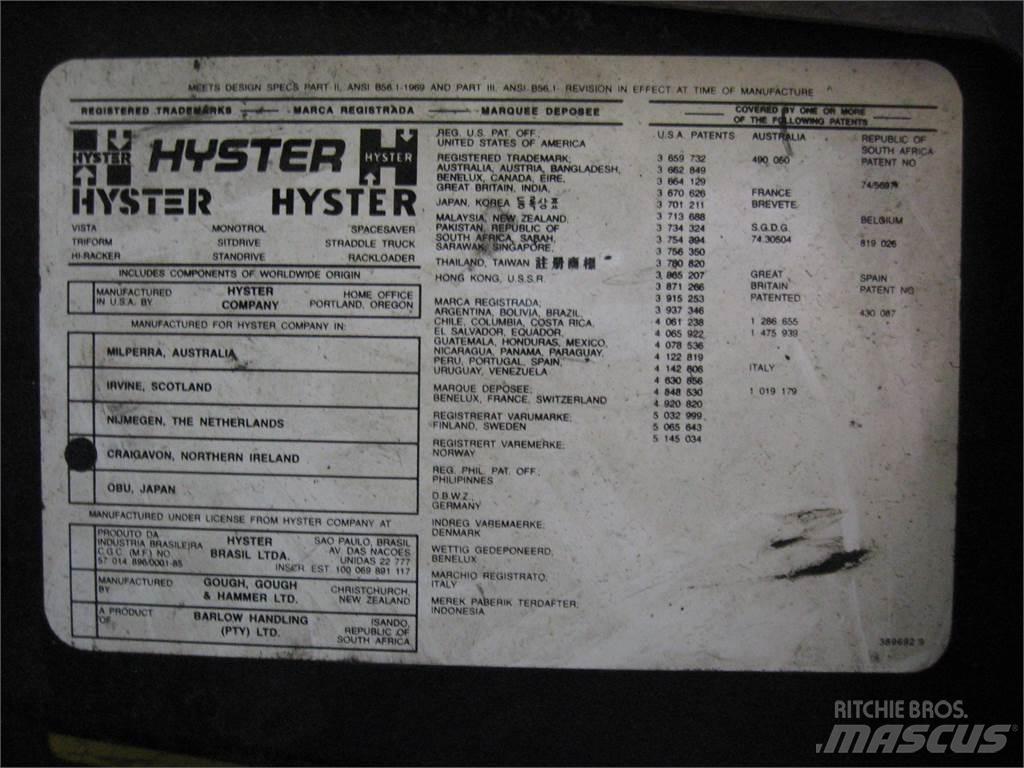 Hyster H60XM Statyba - Kita