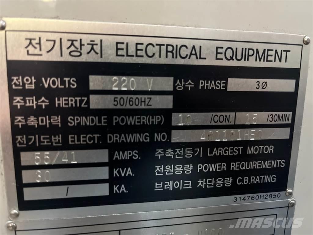 Hyundai SPT-V100 Statyba - Kita