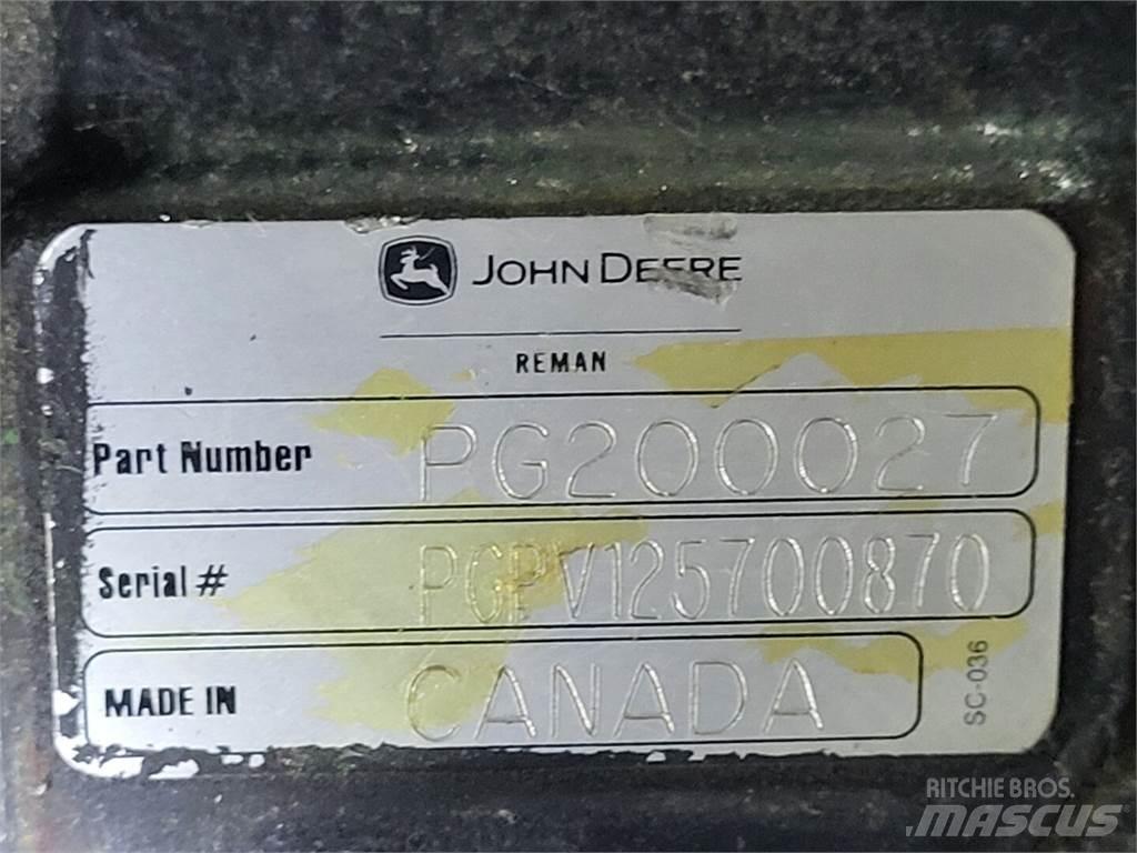 John Deere PG200027 Vandens siurbliai
