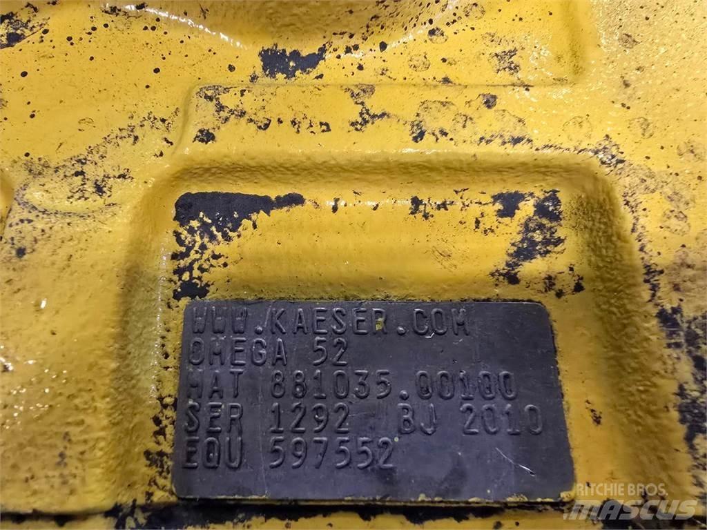 Kaeser Omega 52P Kiti naudoti statybos komponentai