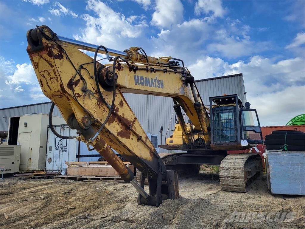 Komatsu PC600LC-6 Ratiniai ekskavatoriai