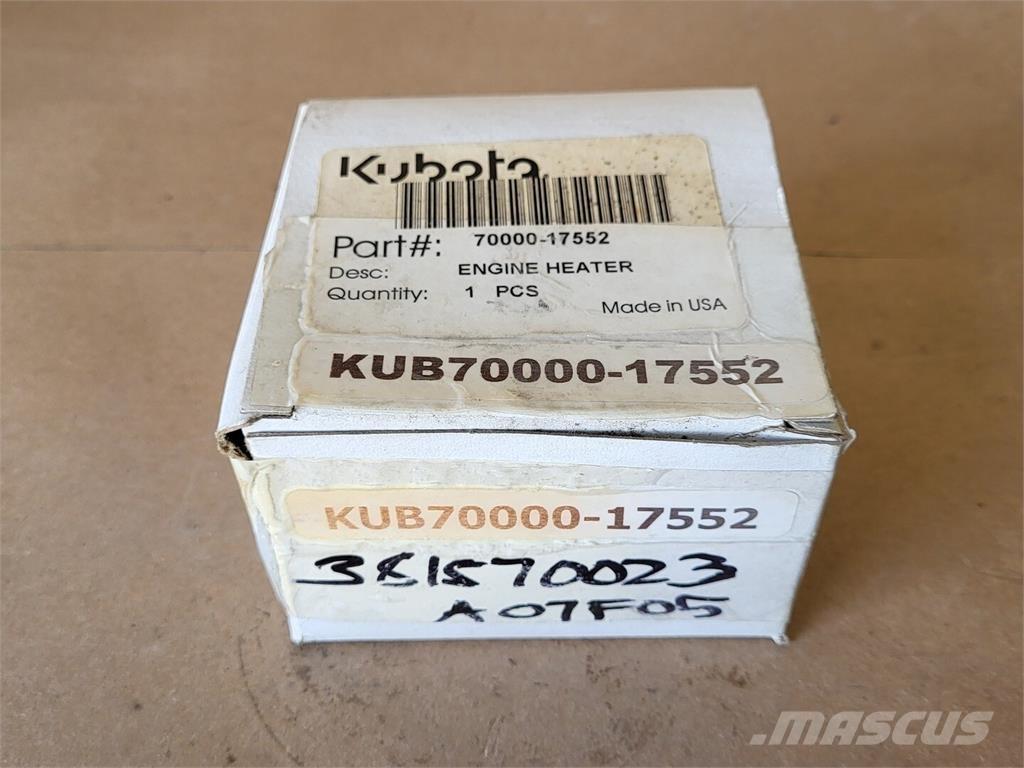 Kubota 70000-17552 Varikliai