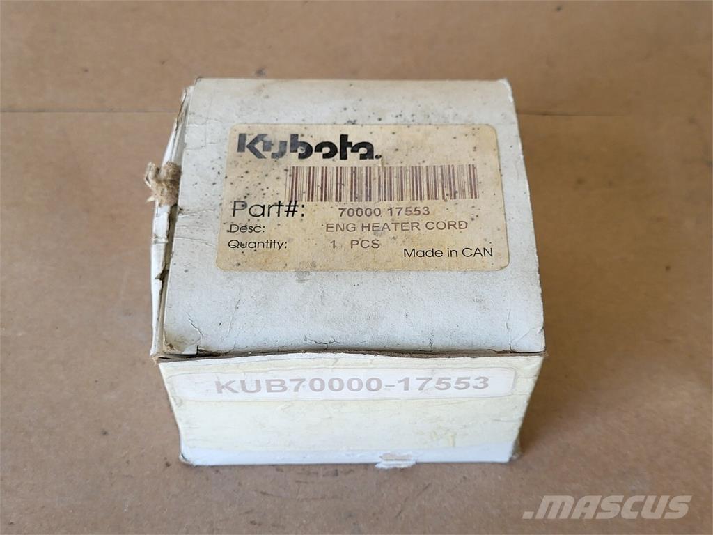 Kubota 70000-17553 Statyba - Kita
