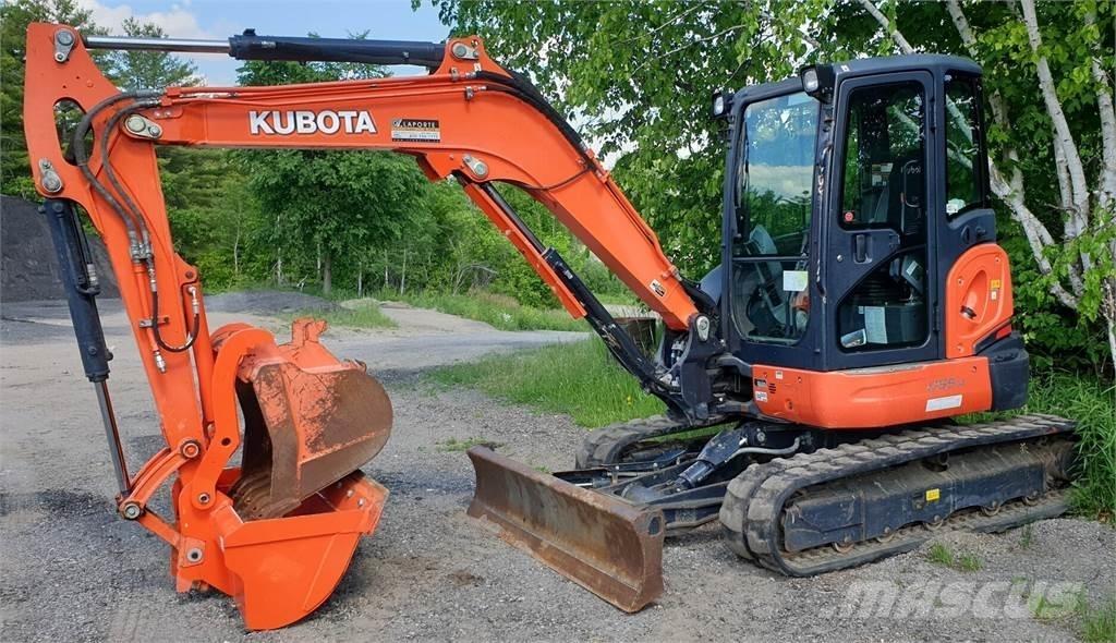 Kubota U55-4 Ratiniai ekskavatoriai
