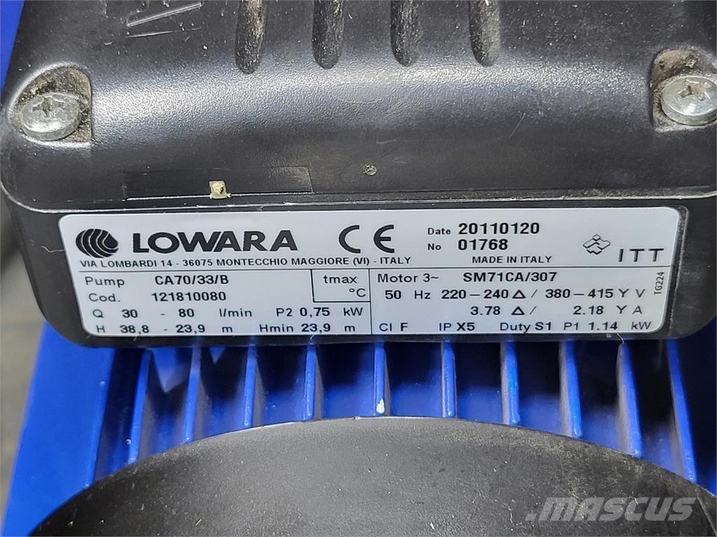 LOWARA CA70/33/B Vandens siurbliai