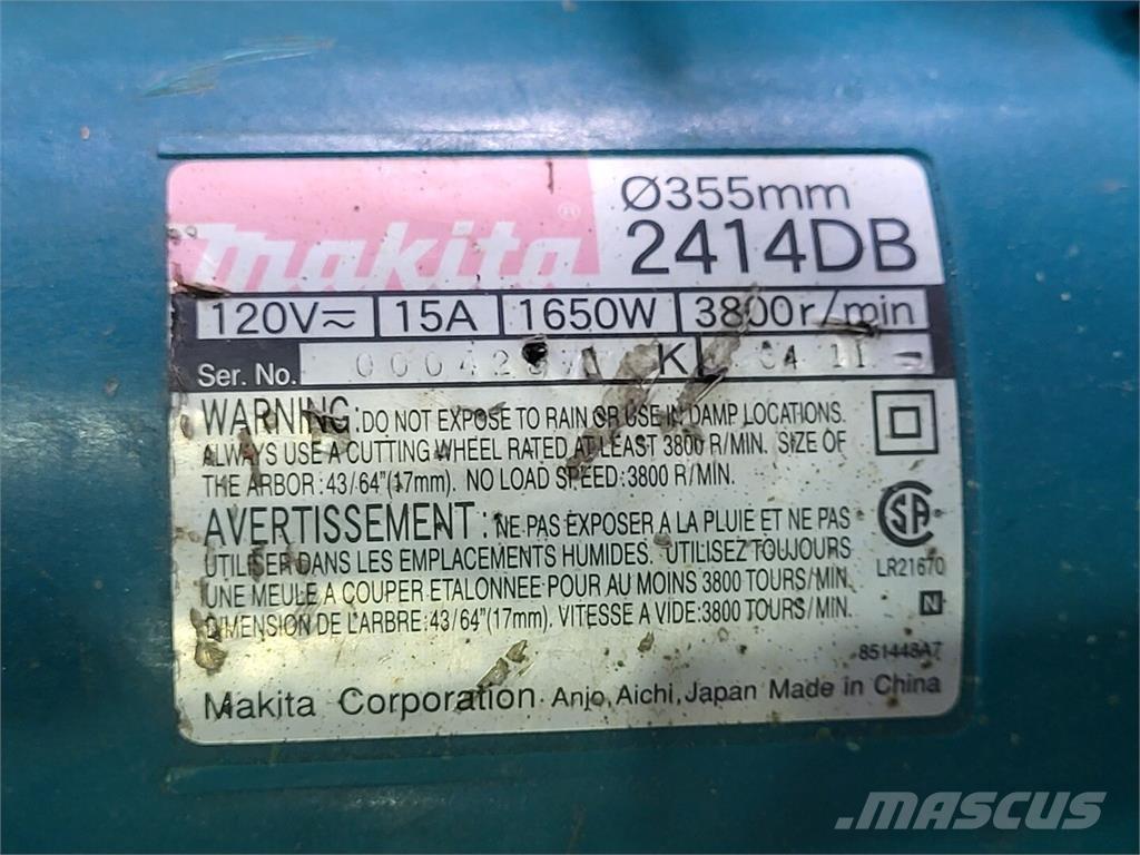 Makita 2414DB Statyba - Kita