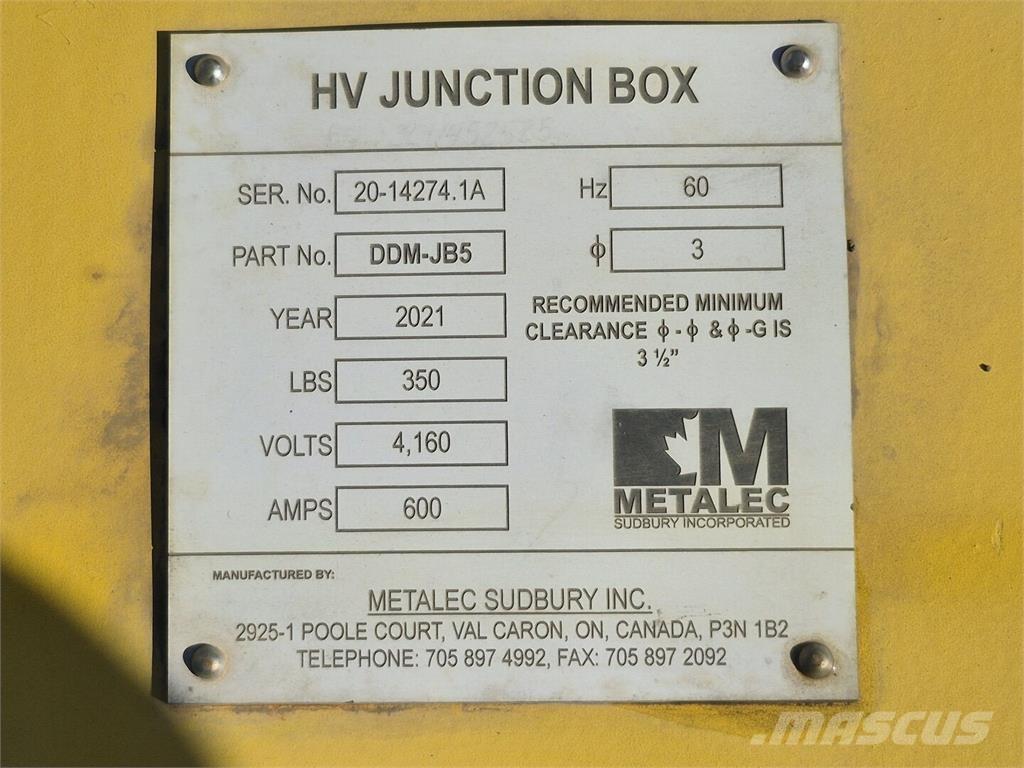  METALEC DDM-JB5 Statyba - Kita