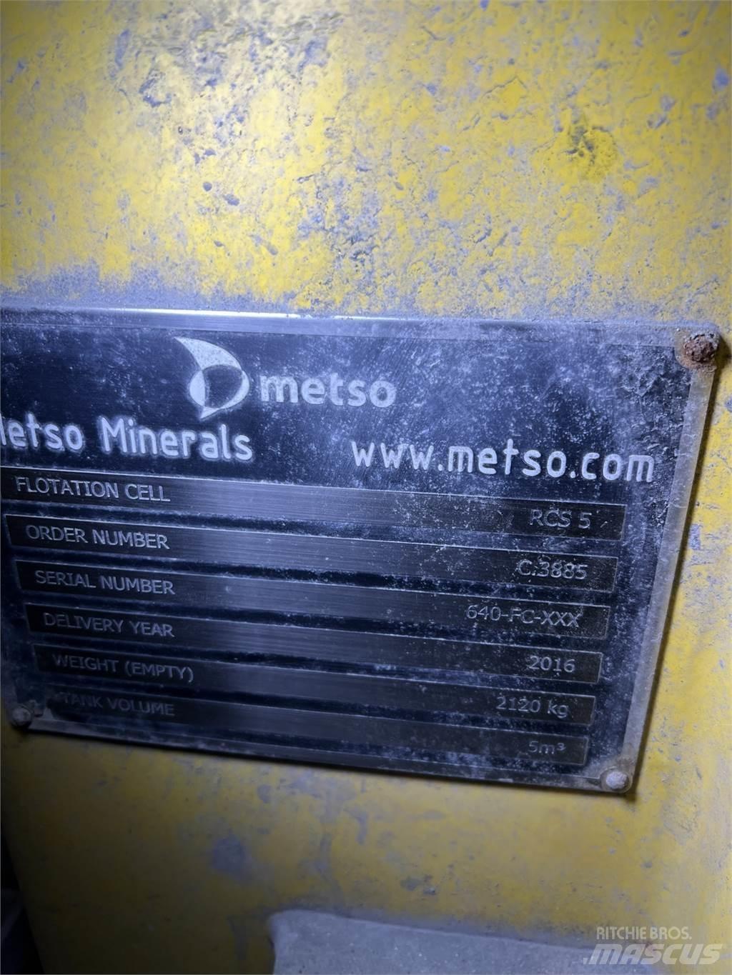 Metso RCS 5 Kita požeminė įranga