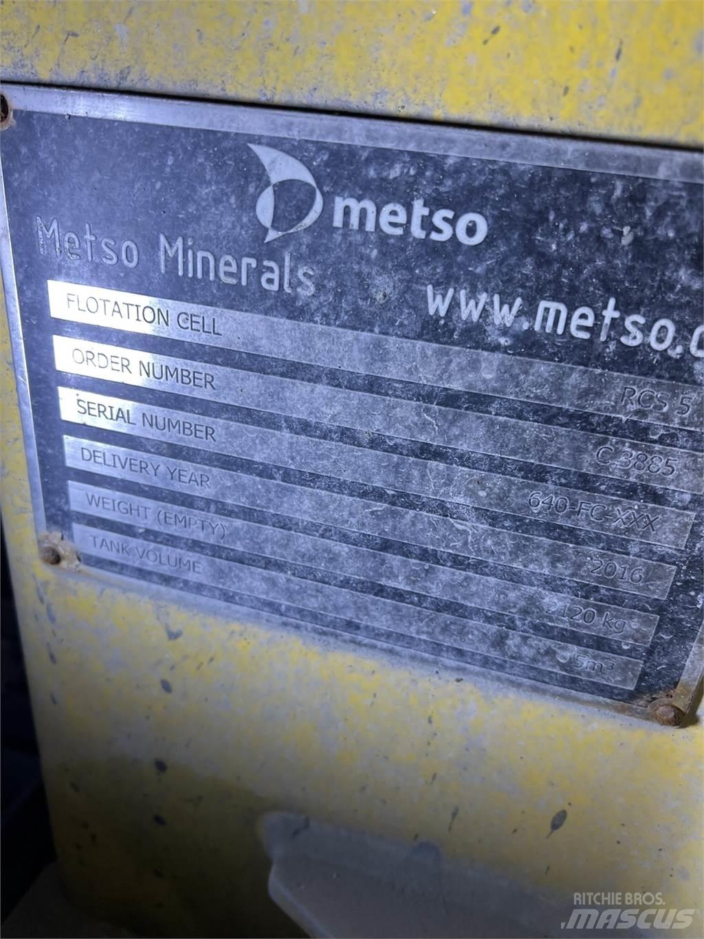 Metso RCS 5 Kita požeminė įranga